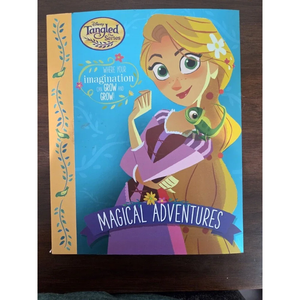 Disney Tangled The Series “Magical Adventures” Paper Pad Activity Book 2017